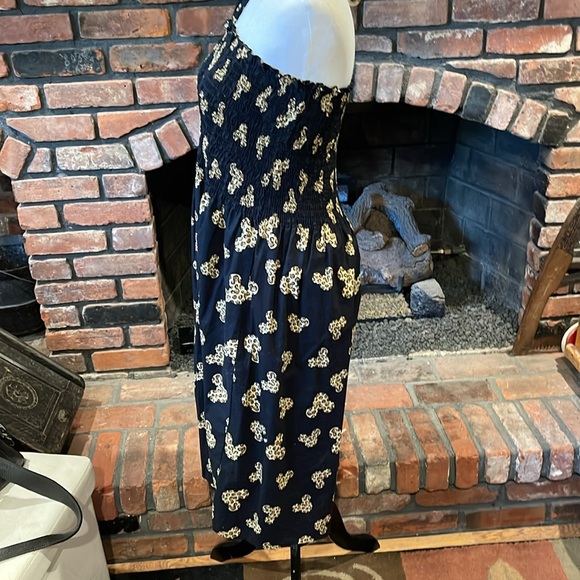 Walt Disney World Resort Leopard Mickey design halter dress size medium - Picture 3 of 8